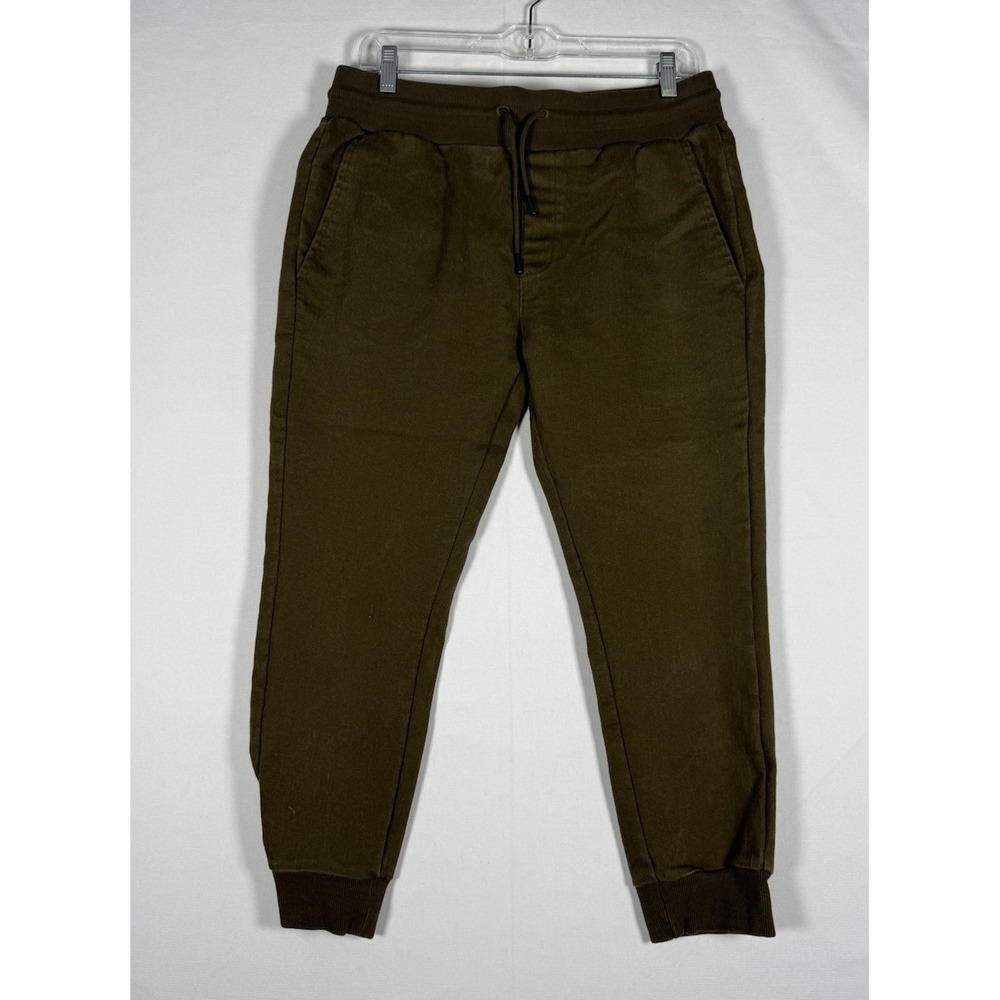 Under 510 U-510 Joggers Mens 32x24 Green Brown Drawstring Stretch Sweatpants